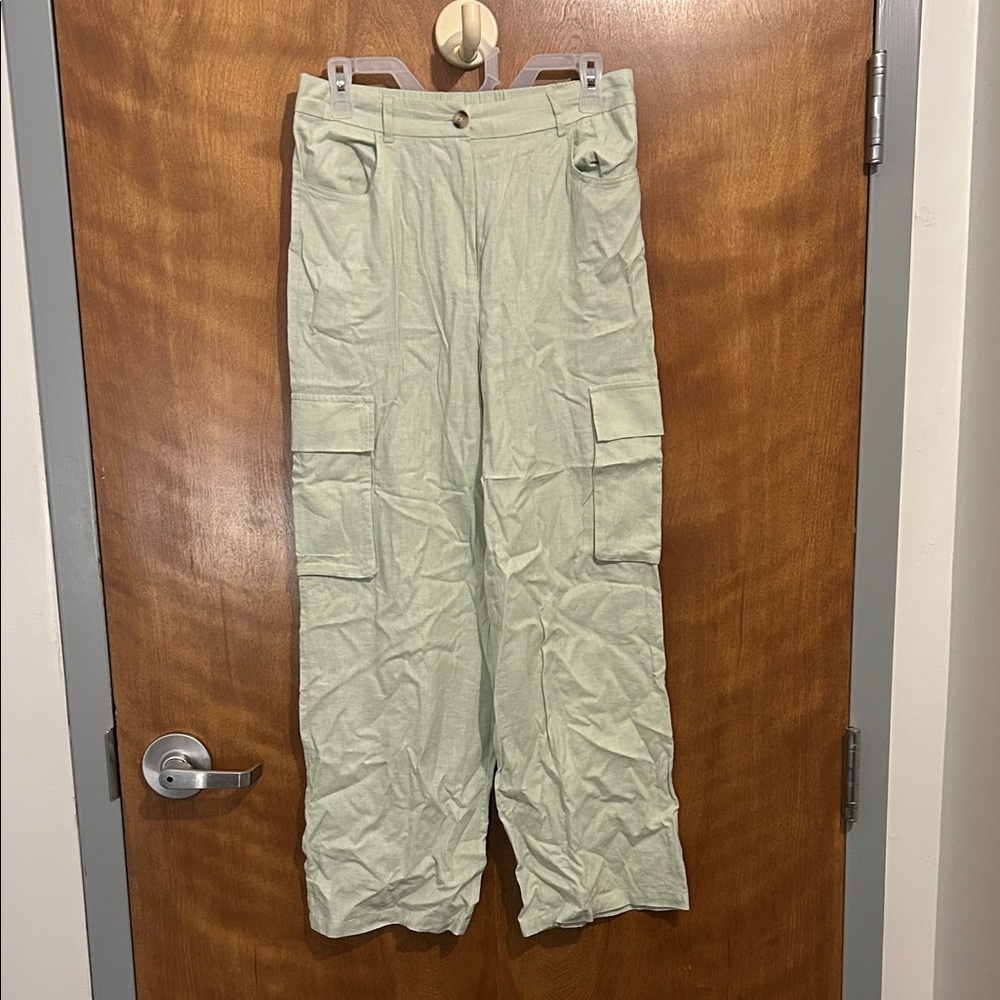 Sincerely Jules Mint Cargo Pants